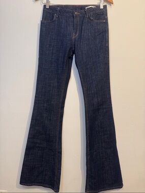 Zara Dark Blue Flare Jeans